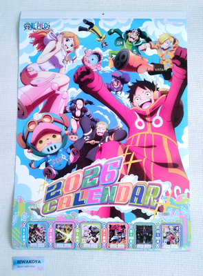 ONE PIECE 2026 Calendar A2 420mm × 594mm CL-012 The Straw Hat Crew