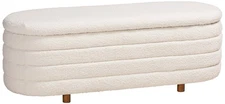 Baxton Studio Betiana Storage Bench