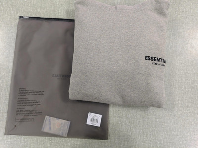 Fear of God Essentials Hoodie'Dark Oatmeal' size Medium