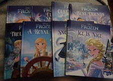 DISNEY Frozen Story Reader Me Reader Lot of 8 Hardback Books