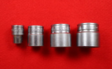 Vintage Snap On Tools Lot of 4 Sockets FS121,FS201,F261,F281 3/8 drive. Lot 136 Vintage Snap On Tools Lot of 4 Sockets FS121,FS201,F261,F281 3/8 drive. Lot 136