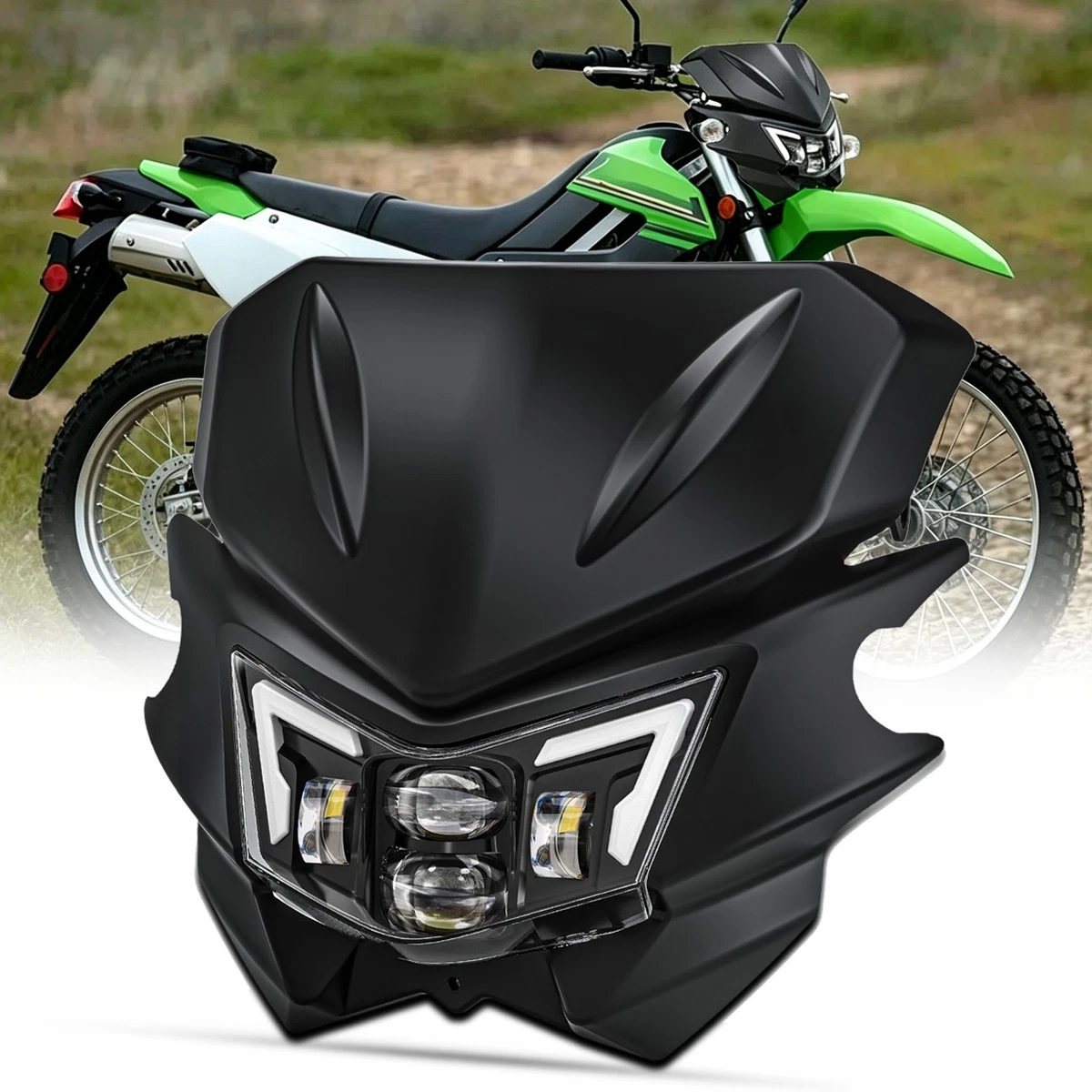 Motorcycle Headlight Assemblies for Kawasaki KX250 for sale | eBay