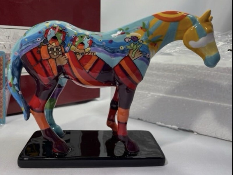 Trail of Painted Ponies Love As Strong as a Horse 2E-2181 #1595 RETIRED RARE NIB