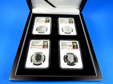 2014 D,P, W, S 4-Coin, 50th Anniversary Kennedy Half Dollar NGC  Pf/Ms,Sp 70, ER