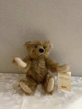 Steiff Genuine Mohair Teddy Bear 100th Anniversary Teddy Bear No Box With Tag