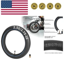 2.50-10 2.75-10 Inner Tube with Straight Valve Stem Compatible with XR50 JR50...