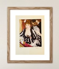 Pierre-Auguste Renoir - Original Signed Print with COA and 3,500 Appraisal-