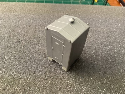 HO scale trackside relay house - BUILT