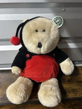 Starbucks Ladybug Bearista Bear Plush 2001 14th Edition 9" Tall