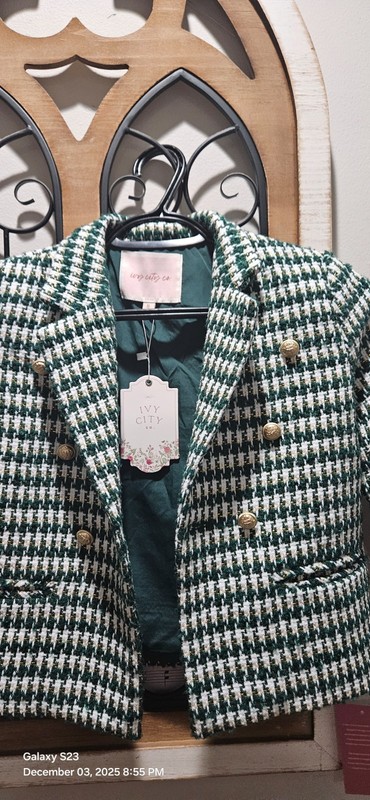 Nwt Ivy City co Girls  Jacket Blazer sz 8.