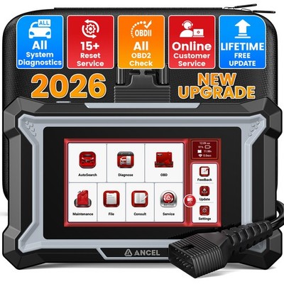 ANCEL DS200 Car Full System OBD Diagnostic Scanner OBD2 Code Reader ABS TPMS DPF