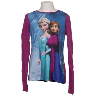 Disney, Langarmshirt, Größe: 146/152, Lila/Blau/Mehrfarbig #jVd