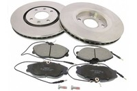 Mapco Bremsensatz Scheibenbremse 47354 FüR 8E Peugeot 8B 8C 406 Break 16V Hpi