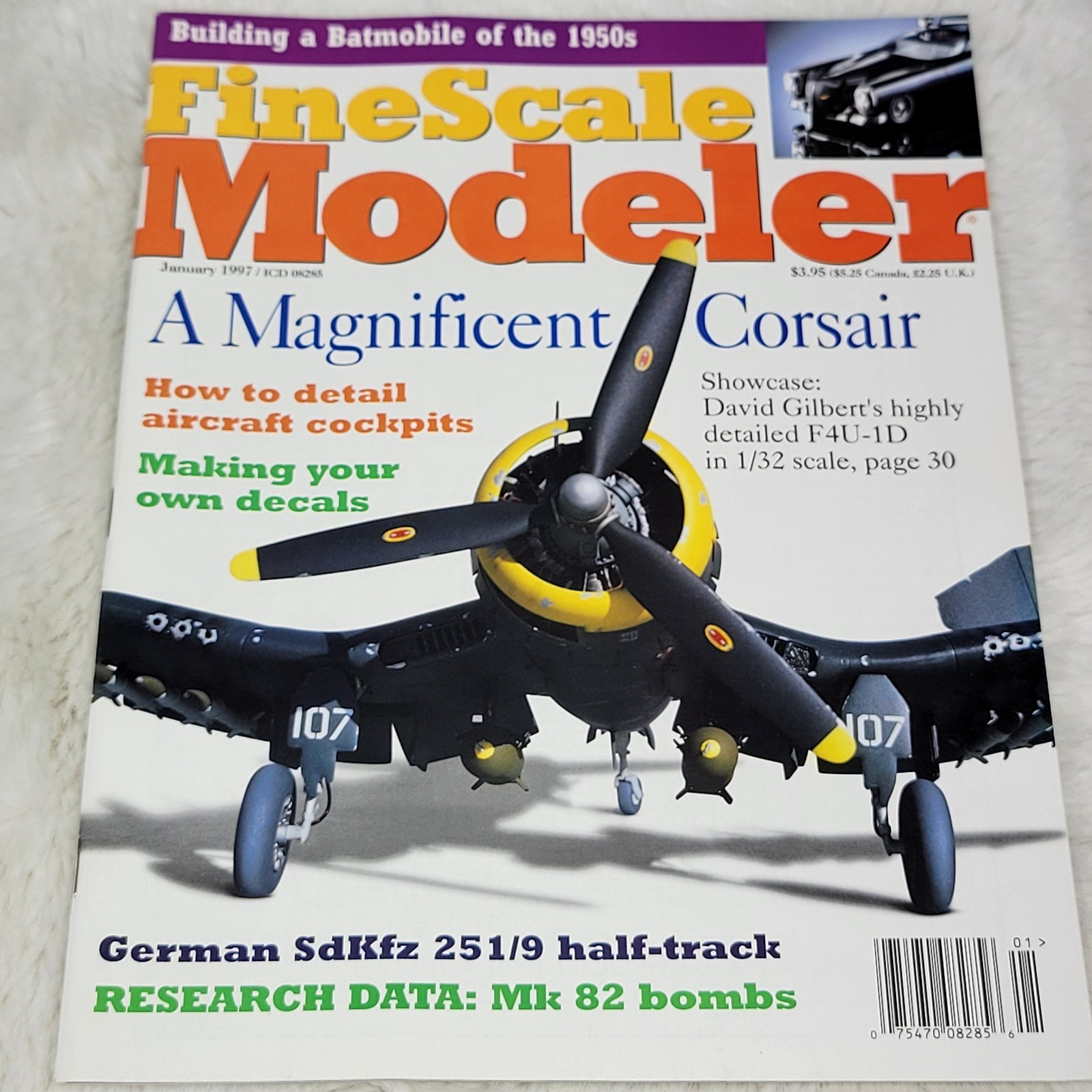 FineScale Modeler Vol 15 #01 Jan 1997 Modeling Magazine VG