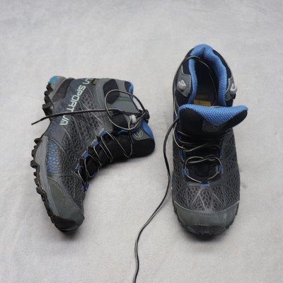 La Sportiva Women 8 Hiking Boots Blue Core High GTX Gore-Tex Trekking Waterproof