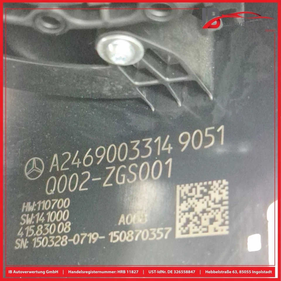 Steering Column Switch Slip Ring A2469003314 MERCEDES-BENZ B180 B-CLASS W246 MB - Image 4 of 4