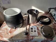 Buffalo Soup Kettle 10 litres - Black - L715 - soup, mulled wine, cider, markets