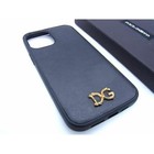 DOLCE & GABBANA Leather Compatible with iPhone 13ProMax
