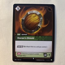 Doran's Shield 033/221 - Spiritforged Normal NM - Riftbound Nexus Night Promo