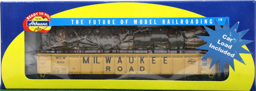 GÓNDOLA MOLINO ATHEARN 92832 MILWAUKEE 52' con carga de chatarra #81163 - nueva | Condition: New