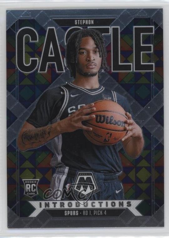 2024-25 Panini Mosaic Introductions Stephon Castle #20 16wc