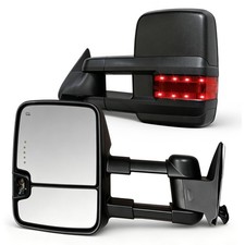 Fits 1999-2002 Chevy Silverado Sierra Power Heat Signal Tow Mirrors Pair Fits 1999-2002 Chevy Silverado Sierra Power Heat Signal Tow Mirrors Pair