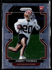 2021 Panini Prizm #439 Ambry Thomas