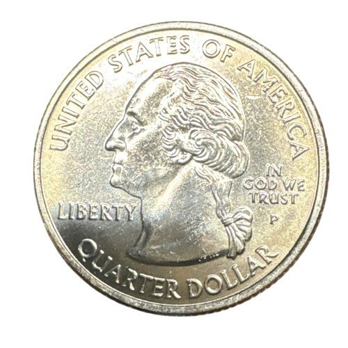 2004 P Wisconsin State BU Washington Quarter US Mint Coin - Foto 2 di 2