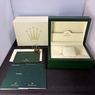 ROLEX Watch Box Case 39139.04 Booklet (2010) of DATEJUST II 100%Authentic YZ8375