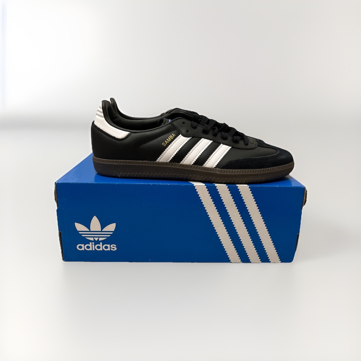 Size 9 - adidas Samba OG Black Gum | eBay
