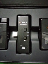 Comica BoomX-D Compact 2.4 GHz Dual Wireless Microphone System with Transmitter