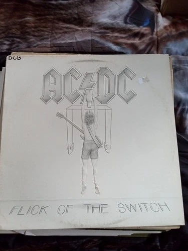 AC/DC Flick of the Switch (1983, Atlantic Records) LP Vinyl Record