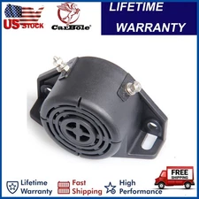 Car Alarm Horn Waterproof Backup Warning Alarm 102±3DB Beeper For Truck 12V-24V