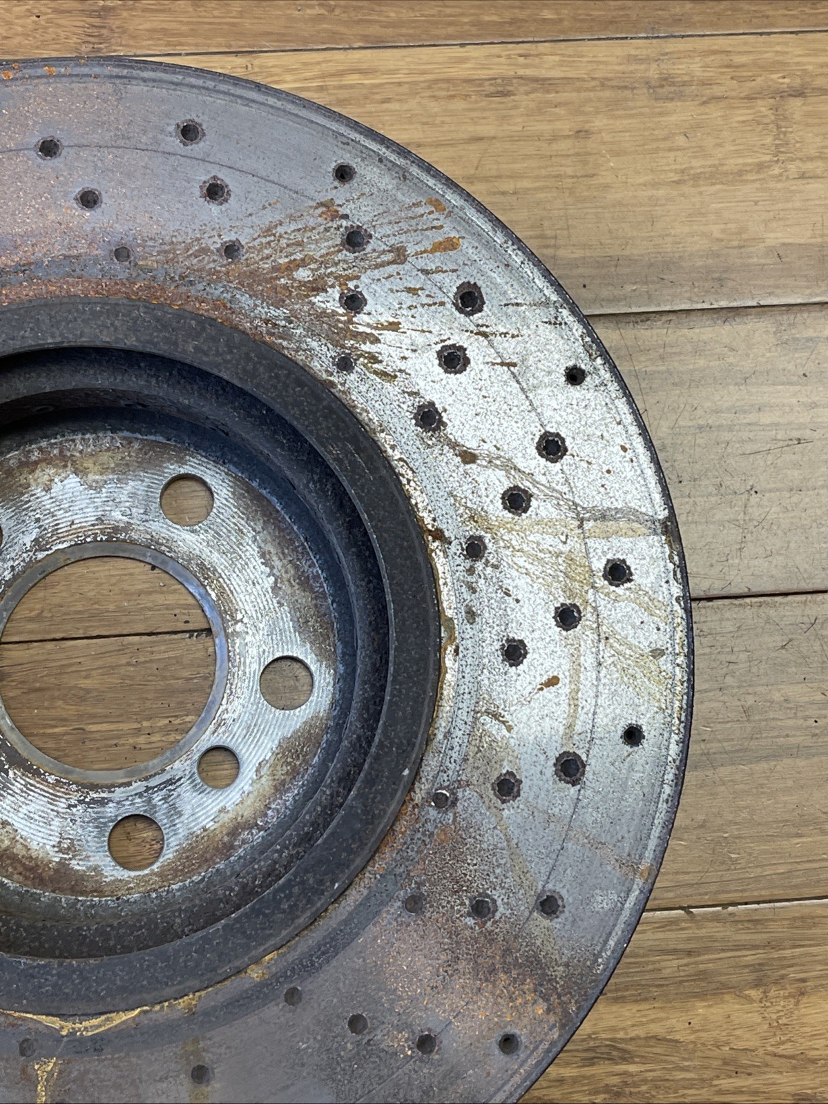 2014-2020 BMW i8 I12 Front Left & Right Brake Disc Rotor Set Of 2 76k Miles OEM