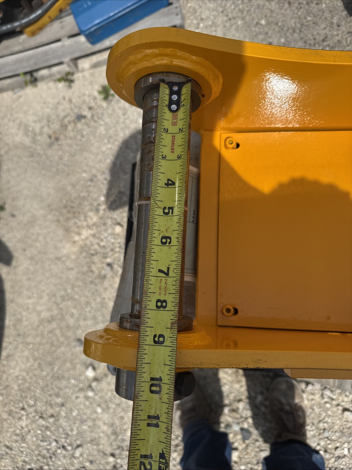 Cat 307 308 Mini Excavator Grapple Hydraulic New 50 Mm Pin Rotates