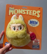 Authentic POPMART LABUBU The Monsters Wacky MART Series Earphone Case Shrimp