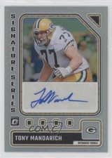 2023 Panini Donruss Optic Signature Series Holo Tony Mandarich #SS-TM Auto rf2