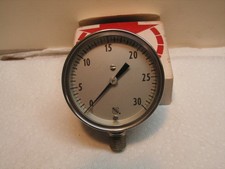 Ashcroft Gauge 2-1/2"-1009KG 1/4 LC 30 0-30PSI With Box.