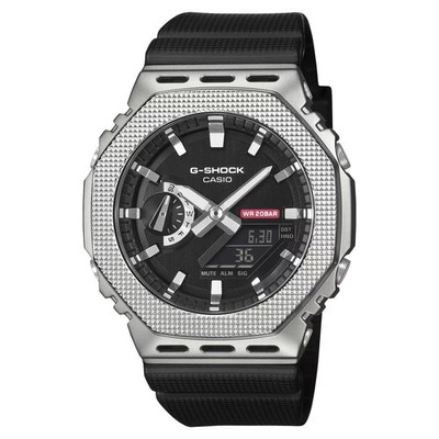 G-Shock GM2100M-1A Industrial Design Silver Ion Ana-Digi Watch New In Box