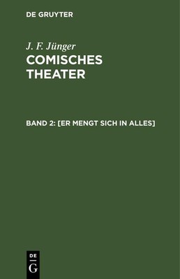 [Er mengt sich in Alles] J. F. Jünger