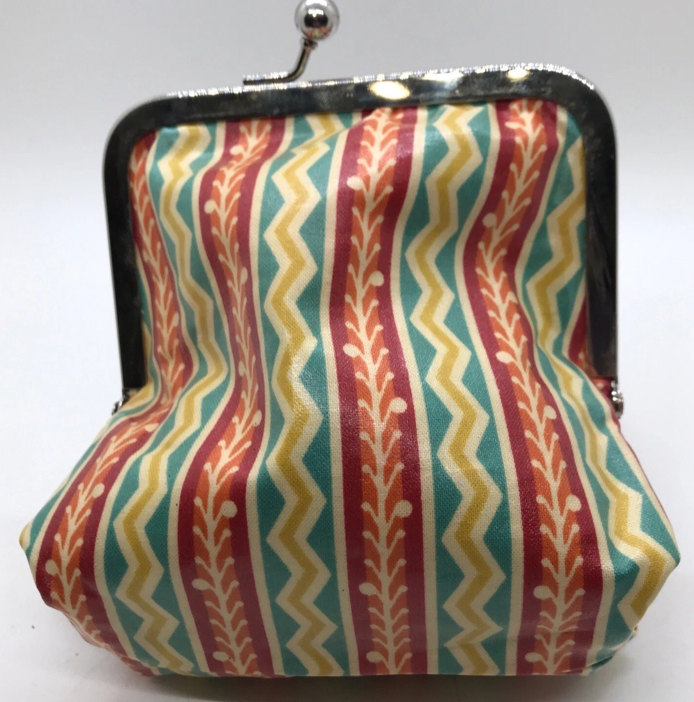 Multicolored Patterned Design Large Coinpurse Sma… - image 8