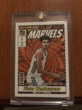 2023-24 Panini Donruss EuroLeague Victor Wembanyama Net Marvels Press Proof Gold