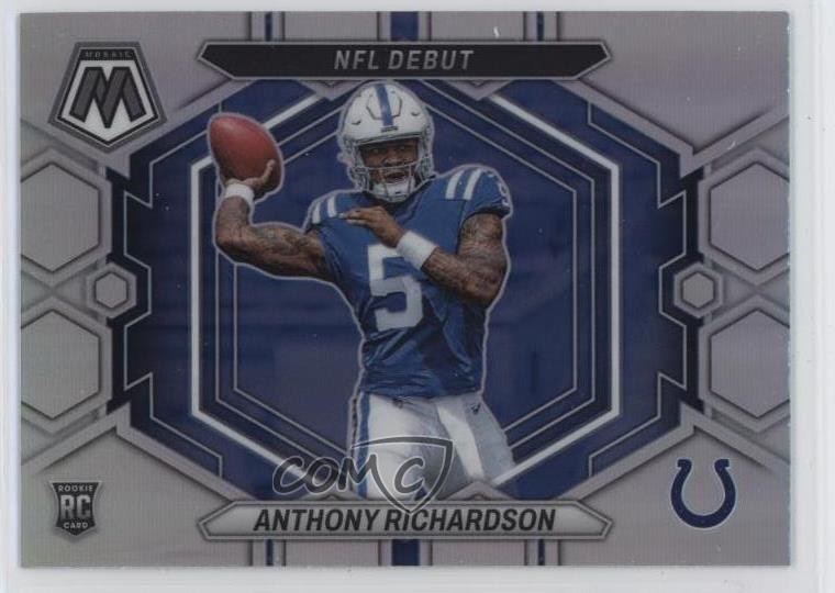 2023 Panini Mosaic NFL Debut Silver Prizm Anthony Richardson Rookie RC 1k3p