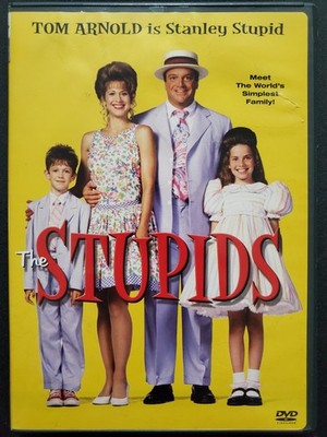 The Stupids w/ Insert (DVD, 2004) Tom Arnold 1996 Region 1 OOP