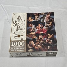 Disney Parks Mickey Mouse Through The Years Signature Puzzle 1000 Piece NEW