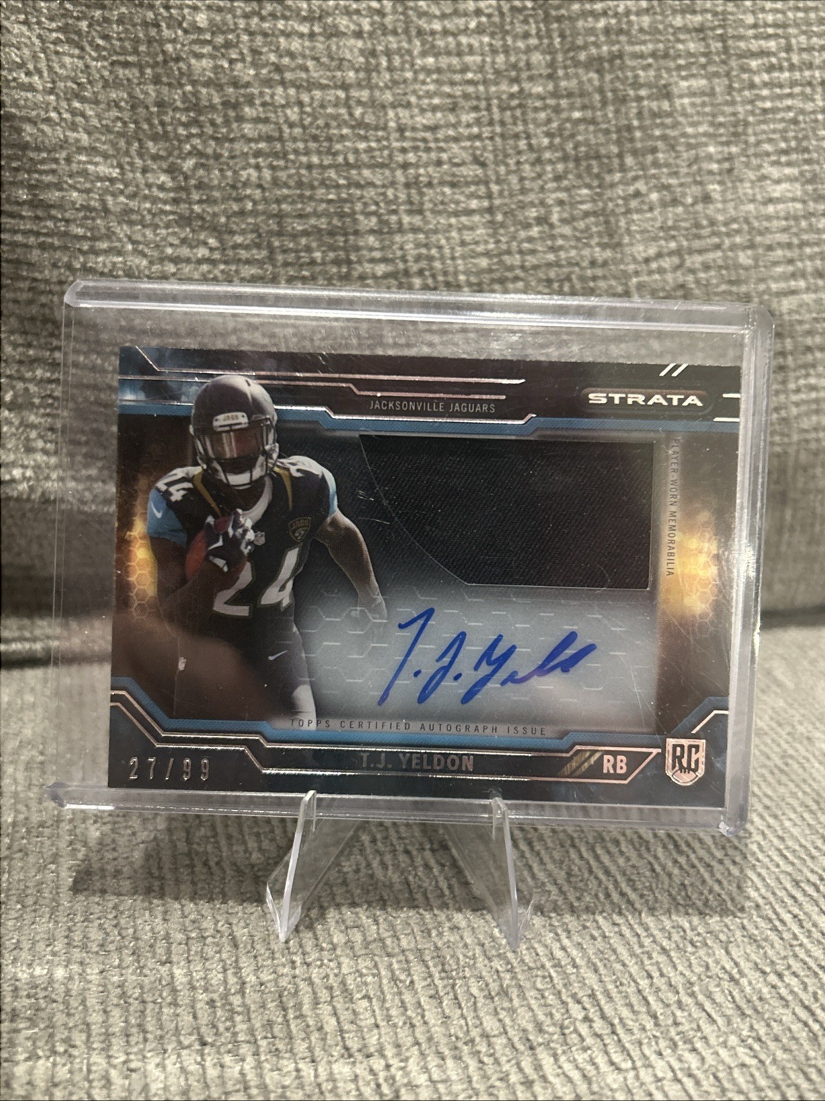 TJ Yeldon Topps Strata Autographs #SATY Base