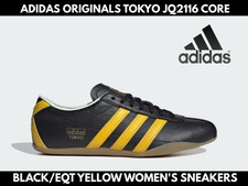 New adidas Originals TOKYO JQ2116 Core Black/Eqt Yellow Women's Sneakers