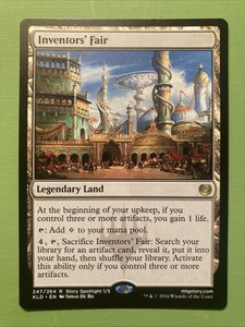 MTG 発明博覧会/Inventors' Fair   foil サインド MTG 発明博覧会/Inventors' Fair foil サインド 【公式通販】