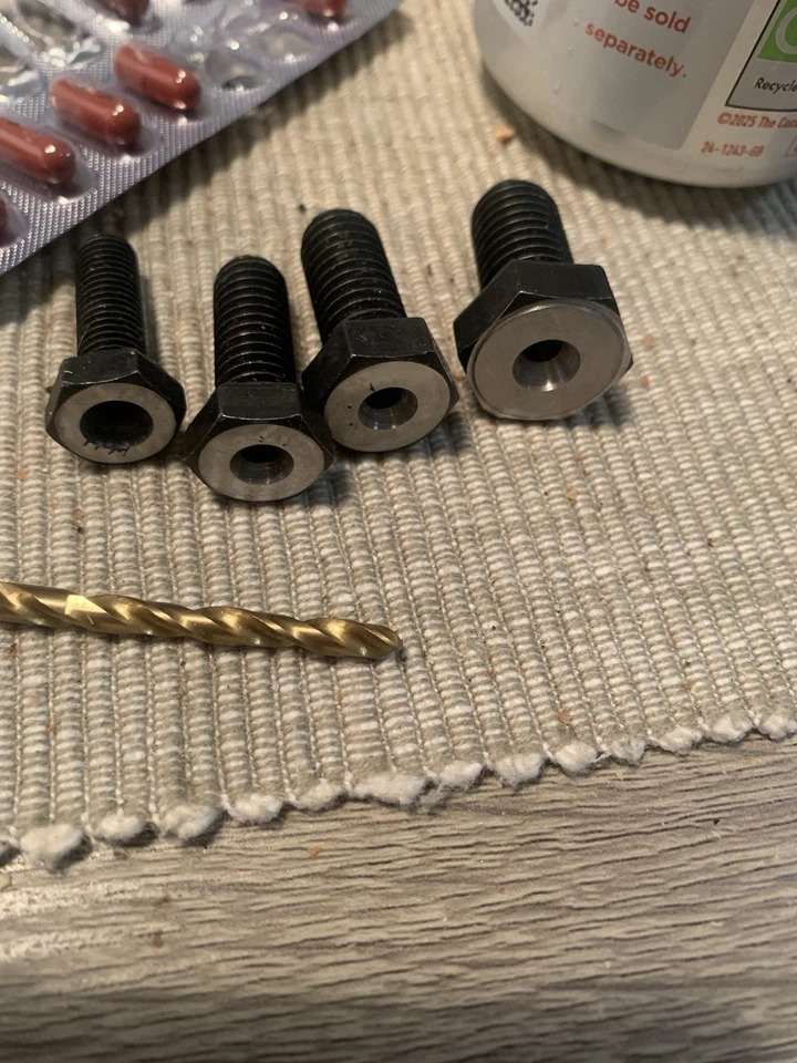 Broken Stud Bolt Drill Guide ,BSW And Free 4mm Drill Bit , 5/16, 3/8, 7/16, 1/2 - Image 2 of 4