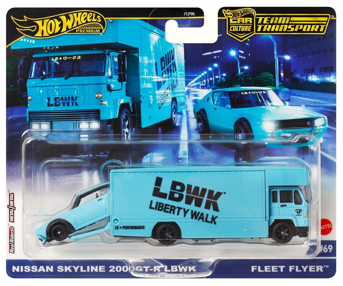 HOT WHEELS® PREMIUM FLF56 - CAR CULTURE TEAM TRANSPORT